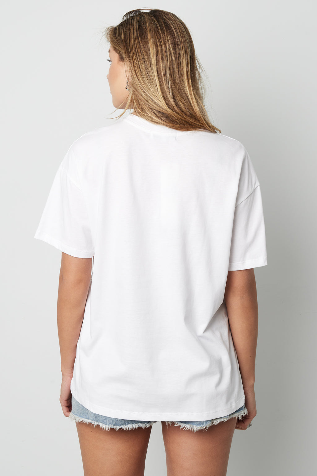Cotton Women's T-shirt Spring/Summer Letters