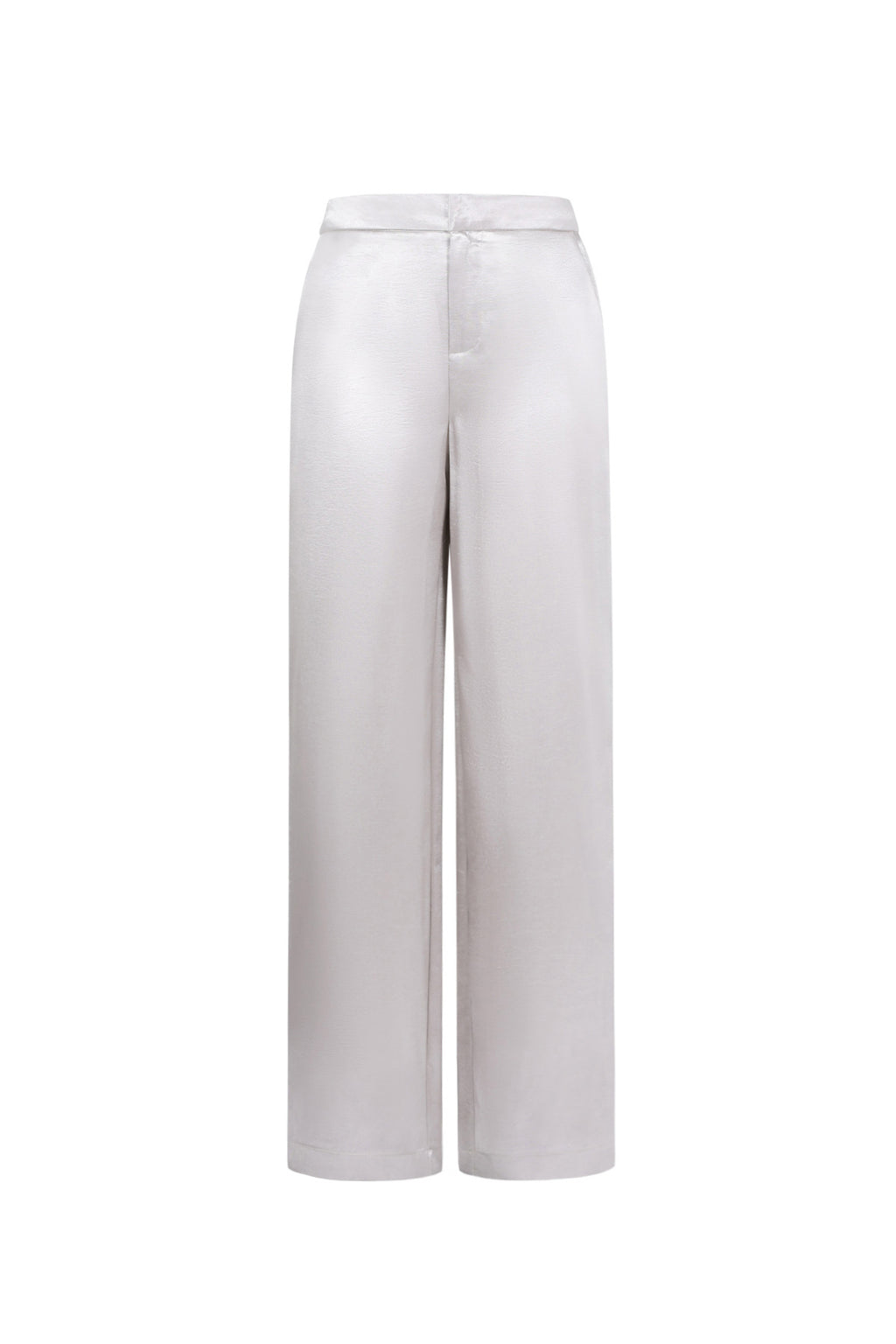 Women's Straight Pants Solid Color - Dames Pantalon | SERAMODE