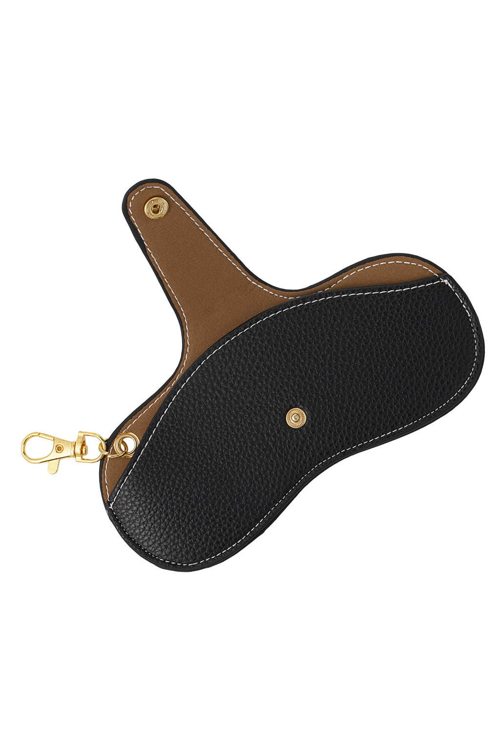 Clip-on sunglasses case