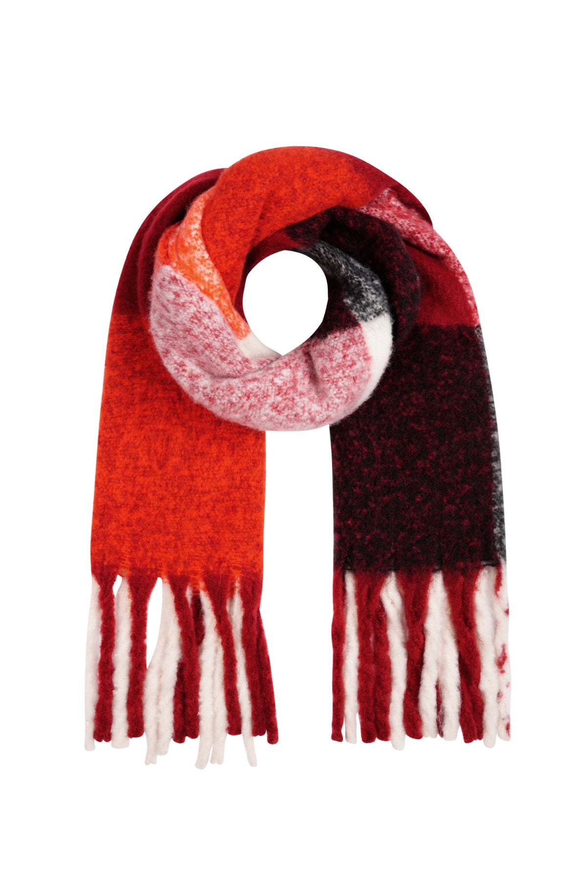 Scarf Ombre Multi - Wintersjaal Dames | SERAMODE