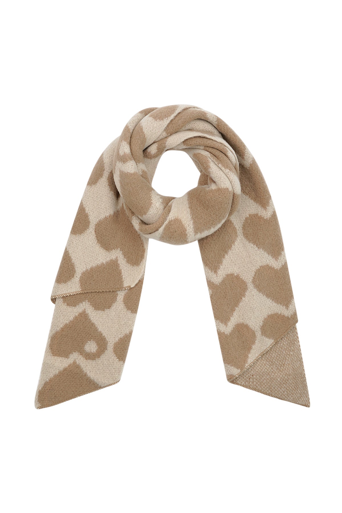 Hearts Winter Scarf - Wintersjaal Dames | SERAMODE