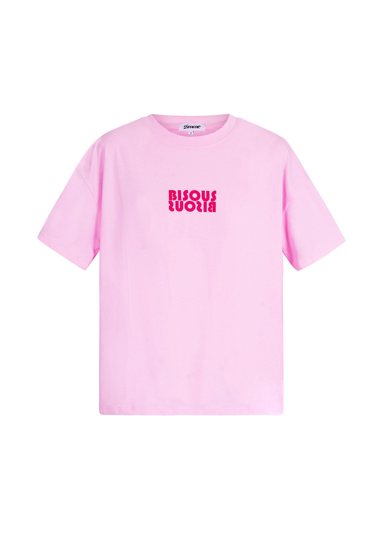 Cotton Women's T-shirt Oversized Logo Print