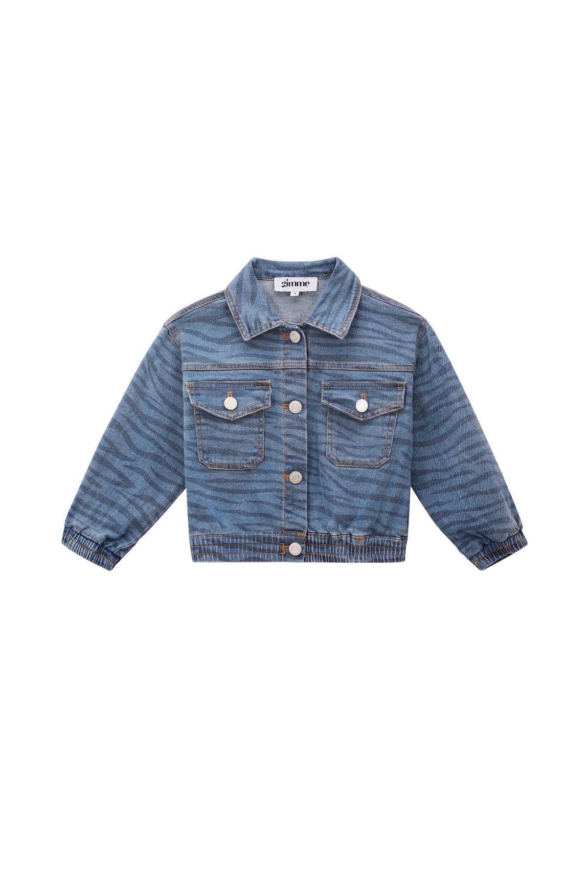 Children's Denim Jacket Classic Striped Design - Dames Jasje | SERAMODE