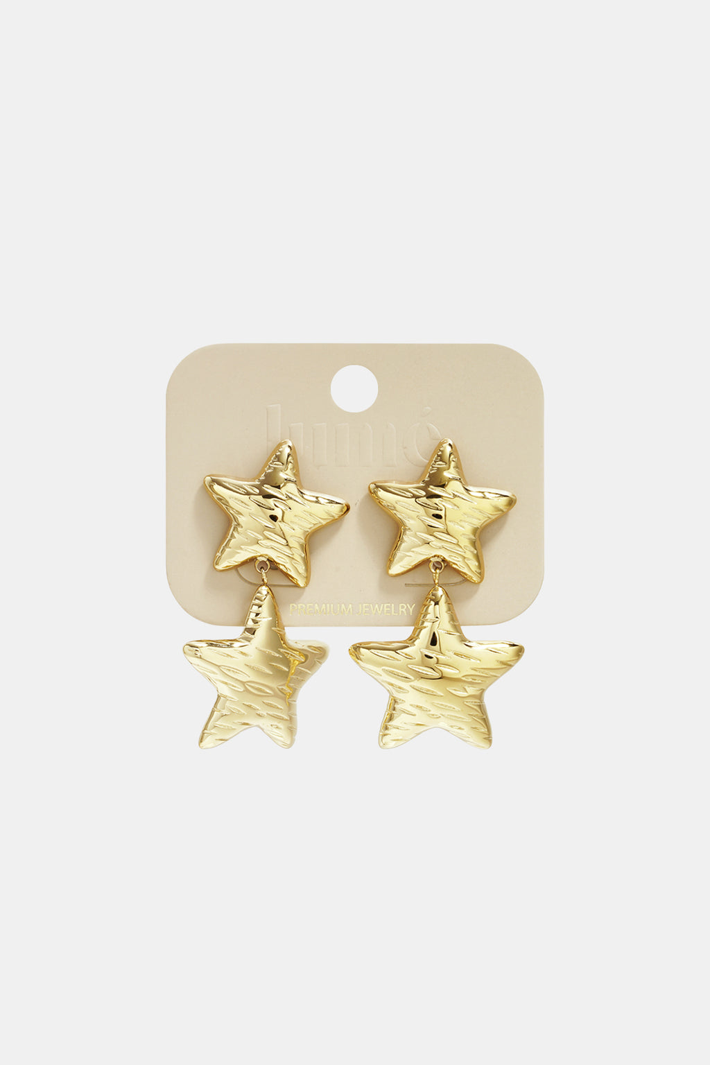 Stainless Steel Drop Earrings Star Casual Daily Simple Series Women's jewelry