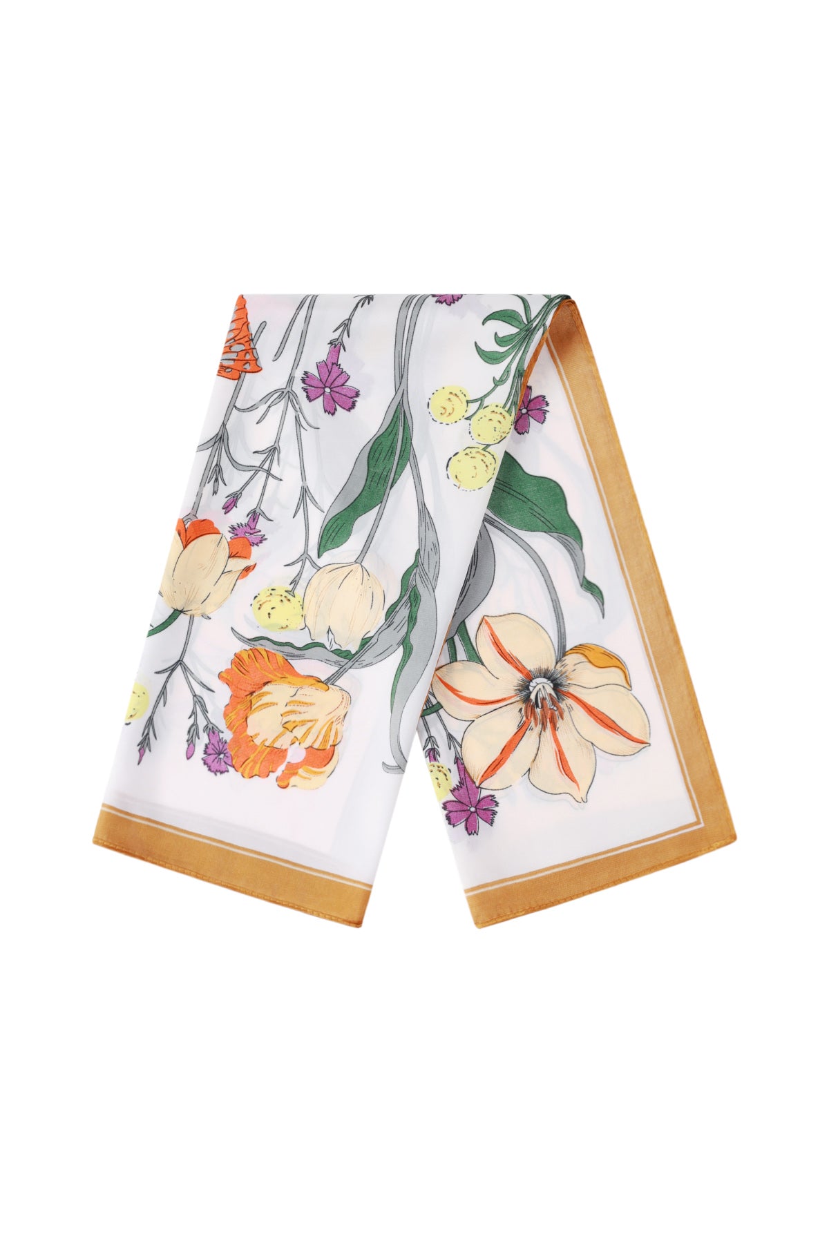 Summer Scarves Flower Polyester - Zomersjaal Dames | SERAMODE