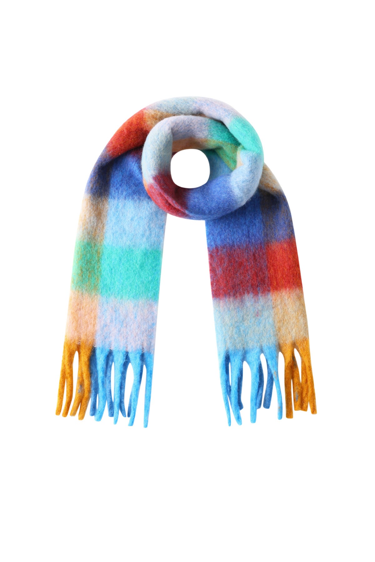 Colorful vibe scarf
