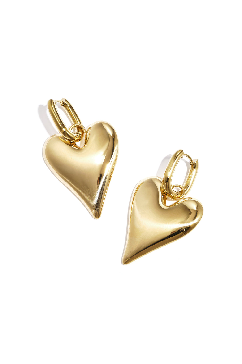 Drop Earrings Heart - Oorbellen Hangend | SERAMODE